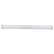 GloboStar® MABEL 60429 Μοντέρνο Φωτιστικό Τοίχου - Απλίκα Καθρέπτη Μπάνιου - Πίνακα LED 12W 1400lm 270° AC 220-240V IP44 Μ60 x Π10 x Υ5cm - Φυσικό Λευκό 4500K - Χρυσό - 3 Χρόνια Εγγύηση
