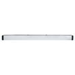 GloboStar® RENATA 60440 Μοντέρνο Φωτιστικό Τοίχου - Απλίκα Καθρέπτη Μπάνιου - Πίνακα LED 12W 1400lm 210° AC 220-240V IP44 Μ60 x Π4 x Υ5.5cm - Φυσικό Λευκό 4500K - Μαύρο - 3 Χρόνια Εγγύηση