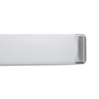 GloboStar® RENATA 60442 Μοντέρνο Φωτιστικό Τοίχου - Απλίκα Καθρέπτη Μπάνιου - Πίνακα LED 12W 1400lm 210° AC 220-240V IP44 Μ60 x Π4 x Υ5.5cm - Φυσικό Λευκό 4500K - Χρώμιο Νίκελ - 3 Χρόνια Εγγύηση