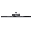 GloboStar® MARA 60447 Μοντέρνο Φωτιστικό Τοίχου - Απλίκα Καθρέπτη Μπάνιου - Πίνακα LED 12W 1400lm 120° AC 220-240V IP44 Μ60 x Π15 x Υ13cm - Φυσικό Λευκό 4500K - Χρώμιο Νίκελ - 3 Χρόνια Εγγύηση
