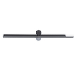 GloboStar® ROSA 60451 Μοντέρνο Φωτιστικό Τοίχου - Απλίκα Καθρέπτη Μπάνιου - Πίνακα LED 12W 1400lm 120° AC 220-240V IP44 Μ60 x Π15 x Υ7cm - Φυσικό Λευκό 4500K - Χρώμιο Νίκελ - 3 Χρόνια Εγγύηση