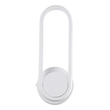 GloboStar® DALLAS 61346 Φωτιστικό Τοίχου - Απλίκα Design LED CCT 12W 1440lm 360° AC 220-240V - Εναλλαγή Φωτισμού μέσω Διακόπτη On/Off All In One Ψυχρό 6000k+Φυσικό 4500k+Θερμό 2700k Μ12 x Π6.5 x Υ32cm - Λευκό - 3 Years Warranty