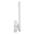 GloboStar® DALLAS 61346 Φωτιστικό Τοίχου - Απλίκα Design LED CCT 12W 1440lm 360° AC 220-240V - Εναλλαγή Φωτισμού μέσω Διακόπτη On/Off All In One Ψυχρό 6000k+Φυσικό 4500k+Θερμό 2700k Μ12 x Π6.5 x Υ32cm - Λευκό - 3 Years Warranty