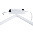 GloboStar® 60369 Χωνευτό LED Panel Linear Frameless Super Slim 60x60cm 48W 5520lm 120° CRI≥85Ra AC 220-240V IP44 Μ60 x Π60 x Υ1.5cm - Φυσικό Λευκό 4500K - TÜV Certified Driver - 5 Years Warranty