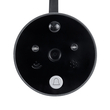 GloboStar® 86017 Ψηφιακή Έξυπνη Camera Εξώπορτας 90° Μοιρών με Έγχρωμη Οθόνη 2.8 Inches - Νυχτερινή Όραση με LED IR - Κουδούνι - Εσωτερική Μνήμη Αποθήκευσης - Λειτουργεί με 4 Μπαταρίες AAA