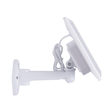 GloboStar® 86055 Αυτόνομη Ηλιακή IP Camera 1080P 2MP WiFi 350° Μοιρών - 3200mAh - Φωτοβολταϊκό Πάνελ - Νυχτερινή Όραση με LED IR - Ανιχνευτή Κίνησης - Νυχτερινή Λήψη - Αδιάβροχη IP66 - Λευκό