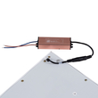 GloboStar® 60211 Χωνευτό LED Panel Milky Super Slim 60x60cm 48W 4320lm 120° CRI≥80Ra UGR