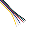 GloboStar® 70680 Καλώδιο Σύνδεσης Connector RGBW+WW με 15cm Καλώδιο 6 PIN για Controller