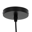 GloboStar® MINORCA 01733 Boho Κρεμαστό Φωτιστικό Ανάρτηση Μονόφωτο 1 x E27 IP20 Καφέ Ξύλο - Μ35 x Π35 x Y23cm