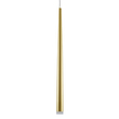 GloboStar® TEARS 61310 Κρεμαστό Φωτιστικό Οροφής Design LED CCT 3W 330lm 180° AC 220-240V - Εναλλαγή Φωτισμού μέσω Διακόπτη On/Off All In One Ψυχρό 6000k+Φυσικό 4500k+Θερμό 2700k Φ3.2 x Υ51.5cm - Χρυσό Βούρτσας - 3 Years Warranty