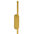 GloboStar® HARLEM 61332 Φωτιστικό Τοίχου - Απλίκα Design LED CCT 9W 1080lm 120° AC 220-240V - Εναλλαγή Φωτισμού μέσω Διακόπτη On/Off All In One Ψυχρό 6000k+Φυσικό 4500k+Θερμό 2700k Μ5 x Π4 x Υ60cm - Χρυσό - 3 Years Warranty