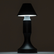 GloboStar® LUNNA 76476 Μοντέρνο Επιτραπέζιο Φωτιστικό Πορτατίφ LED 1.5W 105lm 120° DC 5V Επαναφορτιζόμενο με Μπαταρία Li-ion 1800mAh - Διακόπτη Αφής με 3 Εναλλαγές Φωτισμού CCT Θερμό - Φυσικό - Ψυχρό 1500K - 4500K - 6000K Dimmable - D9 x 23cm - Λευκό