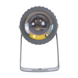GLOBOSTAR® SPOT-FENIA 90134 Αρχιτεκτονικό Σποτ Φωτισμου LED 10W 1150lm 5° DC 24V Αδιάβροχο IP65 Φυσικό Λευκό 4500K Dimmable - Γκρι Ανθρακί - Μ7 x Π7 x Υ12cm - 3 Χρόνια Εγγύηση