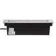 GLOBOSTAR® UNDERGROUND-REMVI 90190 Χωνευτή Μπάρα Φωτισμού Wall Washer LED 9W 990lm 10° DC 24V Αδιάβροχο IP68 Θερμό Λευκό 2700K Dimmable - Ανοξείδωτο Ατσάλι 304 - Μ30 x Π9 x Υ8.5cm - 3 Χρόνια Εγγύηση