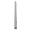 GloboStar® DIGI-BAR 90209 Ψηφιακή Μπάρα Φωτισμού Wall Washer Digital Pixel Facade Tuber Bar LED 12W 840lm 90° DC 24V Αδιάβροχο IP65 L100 x W3.2 x H3cm Θερμό Λευκό 2700K DMX512 - Ασημί με Διάφανο Κάλυμμα - 3 Years Warranty