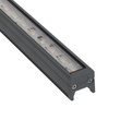 GloboStar® DIGI-BAR 90209 Ψηφιακή Μπάρα Φωτισμού Wall Washer Digital Pixel Facade Tuber Bar LED 12W 840lm 90° DC 24V Αδιάβροχο IP65 L100 x W3.2 x H3cm Θερμό Λευκό 2700K DMX512 - Ασημί με Διάφανο Κάλυμμα - 3 Years Warranty
