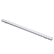 GloboStar® DIGI-BAR 90213 Ψηφιακή Μπάρα Φωτισμού Wall Washer Digital Pixel Facade Tuber Bar LED 12W 840lm 180° DC 24V Αδιάβροχο IP65 L100 x W3 x H4.5cm Θερμό Λευκό 2700K DMX512 - Ασημί με Οπάλ Λευκό Κάλυμμα - 3 Years Warranty