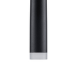 GloboStar® TEARS 61309 Κρεμαστό Φωτιστικό Οροφής Design LED CCT 3W 330lm 180° AC 220-240V - Εναλλαγή Φωτισμού μέσω Διακόπτη On/Off All In One Ψυχρό 6000k+Φυσικό 4500k+Θερμό 2700k Φ3.2 x Υ51.5cm - Μαύρο - 3 Years Warranty