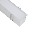 GloboStar® RECESS-PROFILE 70829-3M Προφίλ Αλουμινίου - Βάση & Ψύκτρα Ταινίας LED με Λευκό Γαλακτερό Κάλυμμα - Χωνευτή Χρήση - Πατητό Κάλυμμα - Ασημί - 3 Μέτρα - Μ300 x Π7.5 x Υ7cm