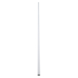 GloboStar® SURFACEPENDANT-PROFILE 70848-3M Προφίλ Αλουμινίου - Βάση & Ψύκτρα Ταινίας LED με Λευκό Γαλακτερό Κάλυμμα - Επιφανειακή & Κρεμαστή Χρήση - Πατητό Κάλυμμα - Λευκό - 3 Μέτρα - Πακέτο 5 Τεμαχίων - Μ300 x Π2.6 x Υ2.3cm