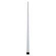 GloboStar® SURFACEPENDANT-PROFILE 70866-3M Προφίλ Αλουμινίου - Βάση & Ψύκτρα Ταινίας LED με Λευκό Γαλακτερό Κάλυμμα - Επιφανειακή & Κρεμαστή Χρήση - Πατητό Κάλυμμα - Μαύρο - 3 Μέτρα - Μ300 x Π4.5 x Υ4.2cm