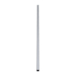 GloboStar® SURFACE-PROFILE 70869-1M Προφίλ Αλουμινίου - Βάση & Ψύκτρα Ταινίας LED με Λευκό Γαλακτερό Κάλυμμα - Επιφανειακή Χρήση - Πατητό Κάλυμμα - Μαύρο - 1 Μέτρο - Μ100 x Π2.3 x Υ2cm