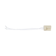 GloboStar® 79597 Κεραμικό Ντουί G9 με 15CM Καλώδιο D1.8 x H2.6cm
