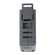 GloboStar® WINDOW-CORNA 90116 Αρχιτεκτονικό Γωνιακό Φωτιστικό Ανάδειξης Παραθύρων Window Light LED 6W 480m 3x172° DC 24V Αδιάβροχο IP65 L12 x W4.5 x H12cm RGB DMX512 - Γκρι Ανθρακί - 3 Years Warranty
