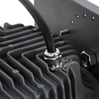 GloboStar® FLOOD-AION 90227 Προβολέας Wall Washer Special Water Effect - Ειδικού Εφέ Νερού LED 40W 2400lm 15° DC 24V Αδιάβροχο IP65 L35.5 x W31.5 x H16.5cm RGBW DMX512 - Γκρι Ανθρακί - 3 Years Warranty
