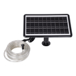 GloboStar® 90256 Αυτόνομο Ηλιακό Σετ Φωτοσωλήνα 10m LED 11W 770lm με Ενσωματωμένη Μπαταρία 10000mAh - Φωτοβολταϊκό Πάνελ & Αισθητήρα Ημέρας-Νύχτας Αδιάβροχο IP65 - Θερμό Λευκό 3000K