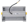 GloboStar® FLOOD-HENA 90445 Προβολέας Wall Washer για Φωτισμό Κτιρίων LED 36W 3060lm 30° AC 220-240V Αδιάβροχο IP67 Μ30 x Π6 x Υ17cm Αρχιτεκτονικό Πορτοκαλί 2200K - Ασημί - 3 Years Warranty