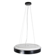 GloboStar® BARCHETTA 61047-P Κρεμαστή Πλαφονιέρα Οροφής LED CCT 72W 8306lm 120° AC 220-240V - Εναλλαγή Φωτισμού μέσω Τηλεχειριστηρίου All In One Ψυχρό 6000k+Φυσικό 4500k+Θερμό 2700k Dimmable Φ48cm - Μαύρο με Χρυσό - 3 Years Warranty