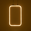 GloboStar® NEROBA 61301 Κρεμαστό Φωτιστικό Οροφής Linear Design LED CCT 12W 1320lm 360° AC 220-240V - Εναλλαγή Φωτισμού μέσω Διακόπτη On/Off All In One Ψυχρό 6000k+Φυσικό 4500k+Θερμό 2700k Μ16 x Π1.6 x Υ25.5cm - Χρυσό Βούρτσας - 3 Years Warranty