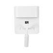 GloboStar® IBIS 61368 Μοντέρνο Φωτιστικό Τοίχου - Απλίκα Ξενοδοχείου Bed Side LED 10W 1100lm 36° & 360° AC 220-240V - Reading Light & Up/Down Light - Φορτιστής USB 3A - Μ10 x Π6.1 x Υ18cm - Φυσικό Λευκό 4500K - Λευκό