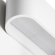 GloboStar® IBIS 61368 Μοντέρνο Φωτιστικό Τοίχου - Απλίκα Ξενοδοχείου Bed Side LED 10W 1100lm 36° & 360° AC 220-240V - Reading Light & Up/Down Light - Φορτιστής USB 3A - Μ10 x Π6.1 x Υ18cm - Φυσικό Λευκό 4500K - Λευκό