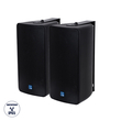 GloboStar® FDB ES106BT 98002 Facilities Speaker - Παθητικό Ηχείο Εγκαταστάσεων Επιτοίχιο με Μετασχηματιστή 100V & 16Ω - 80W RMS (320W Peak) - 1 x 6 Inches LF & 1 x 1 Inches HF - Αδιάβροχο IP65 - Μαύρο - Μ18.2 x Π22.4 x Υ36.2cm - Ζεύγος
