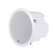 GloboStar® FDB C800T 98013 Facilities Speaker - Παθητικό Ηχείο Εγκαταστάσεων Χωνευτό Οροφής με Μετασχηματιστή 100V & 8Ω - 50W RMS (100W Peak) - 1 x 8 Inches LF & 1 x 1 Inches HF -  IP20 - Λευκό - Φ28 x Υ19.1cm