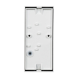 GloboStar® BURANO 60614 Φωτιστικό Τοίχου - Απλίκα Αρχιτεκτονικού Φωτισμού Εξωτερικού Χώρου Up & Down Αλουμινίου με Ντουί 2 x GU10 AC 220-240V Αδιάβροχο IP65 L15 x W8 x H6.8cm - Λευκό -  5 Years Warranty