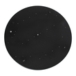 GloboStar® NARNIA 61259 Πλαφονιέρα Οροφής LED CCT 100W 11500lm 120° AC 220-240V - Εναλλαγή Φωτισμού μέσω Τηλεχειριστηρίου All In One Ψυχρό 6000k+Φυσικό 4500k+Θερμό 2700k Dimmable Φ60 x Υ10cm - Μαύρο - 3 Years Warranty