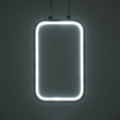 GloboStar® DEROBA 61298 Κρεμαστό Φωτιστικό Οροφής Linear Design LED CCT 12W 1320lm 360° AC 220-240V - Εναλλαγή Φωτισμού μέσω Διακόπτη On/Off All In One Ψυχρό 6000k+Φυσικό 4500k+Θερμό 2700k Μ16 x Π1.6 x Υ25.5cm - Μαύρο - 3 Years Warranty