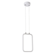 GloboStar® DEROBA 61299 Κρεμαστό Φωτιστικό Οροφής Linear Design LED CCT 12W 1320lm 360° AC 220-240V - Εναλλαγή Φωτισμού μέσω Διακόπτη On/Off All In One Ψυχρό 6000k+Φυσικό 4500k+Θερμό 2700k Μ16 x Π1.6 x Υ25.5cm - Λευκό - 3 Years Warranty