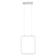 GloboStar® NEROBA 61303 Κρεμαστό Φωτιστικό Οροφής Linear Design LED CCT 18W 1980lm 360° AC 220-240V - Εναλλαγή Φωτισμού μέσω Διακόπτη On/Off All In One Ψυχρό 6000k+Φυσικό 4500k+Θερμό 2700k Μ29 x Π2 x Υ36cm - Λευκό - 3 Years Warranty
