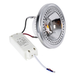GloboStar® DARKO 60383 Σποτ LED Indirect Anti-Glare AR111 14W 1582lm 40° AC 220-240V IP20 Φ11.1 x Υ6.6cm Θερμό Λευκό 2700K Dimmable - Bridgelux High Lumen COB Gen2 - TÜV Certified Driver - 5 Years Warranty