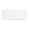 GloboStar® CIRCOA 60542 Φωτιστικό Τοίχου - Απλίκα Αρχιτεκτονικού Φωτισμού Εσωτερικού/Εξωτερικού Χώρου Up & Down LED 10W 1080lm 60° AC 220-240V IP44 Μ20 x Π8 x Υ10cm - Θερμό Λευκό 2700K - Λευκό - Bridgelux Chip - 3 Years Warranty