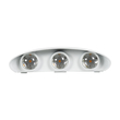 GloboStar® SIXOAD 60584 Φωτιστικό Τοίχου - Απλίκα Αρχιτεκτονικού Φωτισμού Εσωτερικού/Εξωτερικού Χώρου Up & Down LED 18W 2160lm 30° AC 220-240V Αδιάβροχο IP65 Μ17 x Π4 x Υ8cm - Θερμό Λευκό 2700K - Λευκό - Bridgelux Chip - 3 Years Warranty