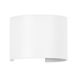 GloboStar® AXIS-R 60638 Φωτιστικό Τοίχου - Απλίκα Αρχιτεκτονικού Φωτισμού Εσωτερικού/Εξωτερικού Χώρου Up & Down LED 10W 1200lm 10 έως 60° AC 220-240V Αδιάβροχο IP65 Μ10 x Π10 x Υ10cm - Φυσικό Λευκό 4500K - Λευκό - Bridgelux Chip - 3 Years Warranty