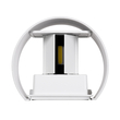 GloboStar® AXIS-R 60641 Φωτιστικό Τοίχου - Απλίκα Αρχιτεκτονικού Φωτισμού Εσωτερικού/Εξωτερικού Χώρου Up & Down LED 10W 1250lm 10 έως 60° AC 220-240V Αδιάβροχο IP65 Μ10 x Π10 x Υ10cm - Ψυχρό Λευκό 6000K - Λευκό - Bridgelux Chip - 3 Years Warranty