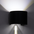 GloboStar® AXIS-R 60642 Φωτιστικό Τοίχου - Απλίκα Αρχιτεκτονικού Φωτισμού Εσωτερικού/Εξωτερικού Χώρου Up & Down LED 10W 1250lm 10 έως 60° AC 220-240V Αδιάβροχο IP65 Μ10 x Π10 x Υ10cm - Ψυχρό Λευκό 6000K - Γκρι Ανθρακί- Bridgelux Chip - 3 Years Warranty