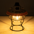GloboStar® 85696 Αυτόνομο Φανάρι Camping LED 4W USB 2.0 με Επαναφορτιζόμενη Μπαταρία 1 x 18650 2000mAh Li-ion Power Bank IP20 Dimmable Ροζ με Διάφανο Γυαλί CCT Εναλλαγή Φωτισμού μέσω On/Off All In One Ψυχρό 6000K+Φυσικό 4500K+Θερμό 2700K Φ13.5 x Υ17.5cm
