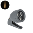 GLOBOSTAR® TREELIGHT-TREESPO 90465 Σποτ Φωτισμού για Φυτά - Δέντρα LED 6W 660lm 15° DC 24V Αδιάβροχο IP65 Θερμό Λευκό 2700K Dimmable - Γκρι Ανθρακί - Μ6.6 x Π9 x Υ12cm - 3 Χρόνια Εγγύηση